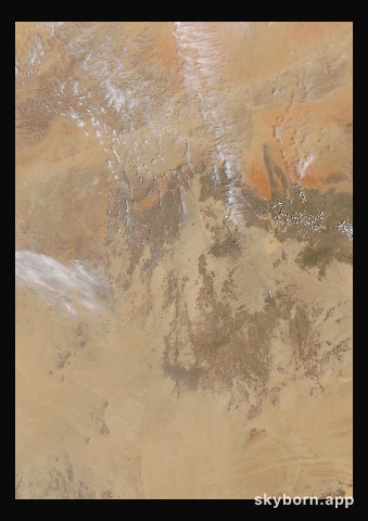 The Earth on 28 April 2013 · Sahara, Algeria