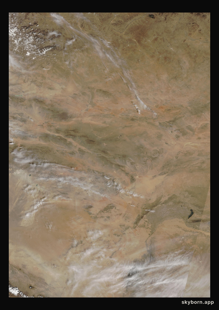 The Earth on 29 April 2013 · Gobi Desert
