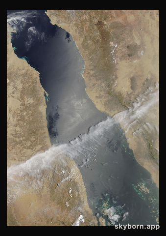 The Earth on 20 May 2013 · Red Sea