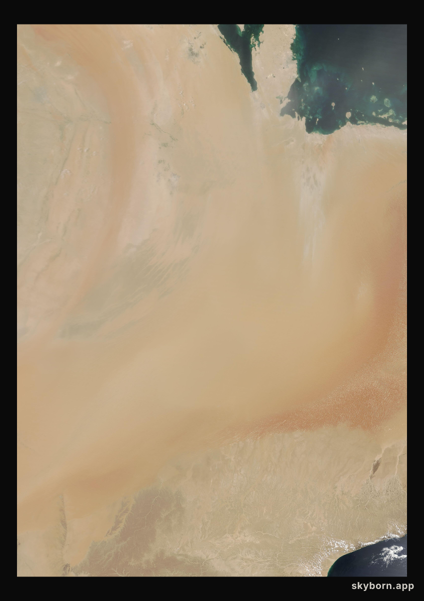 The Earth on 23 May 2013 · Empty Quarter, Arabia