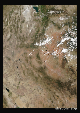 The Earth on 3 June 2013 · Colorado Plateau