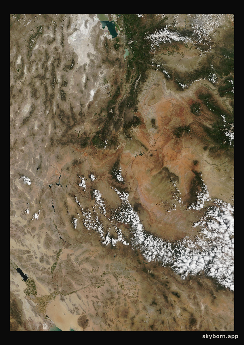 The Earth on 6 June 2013 · Colorado Plateau