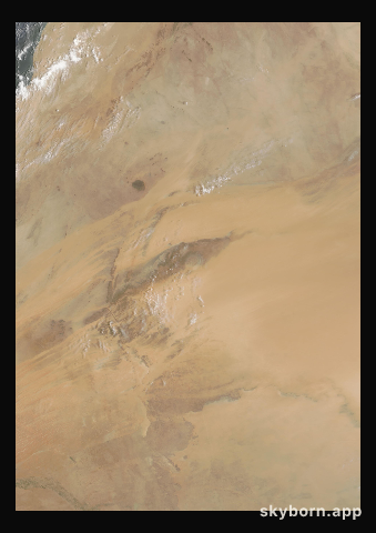 The Earth on 10 June 2013 · Eye of the Sahara, Mauritania