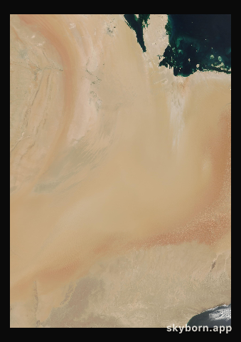 The Earth on 24 June 2013 · Empty Quarter, Arabia