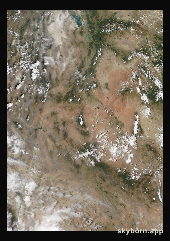 The Earth on 2 July 2013 · Colorado Plateau