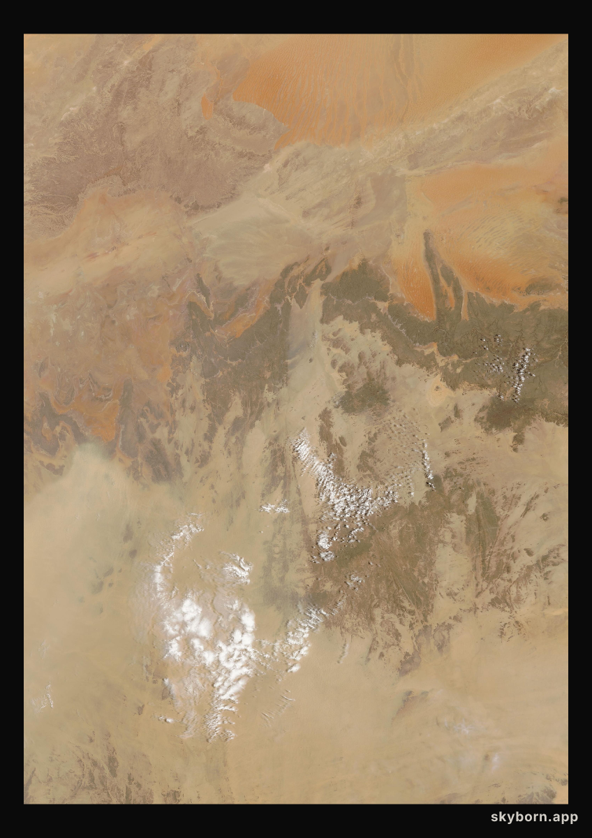 The Earth on 8 July 2013 · Sahara, Algeria