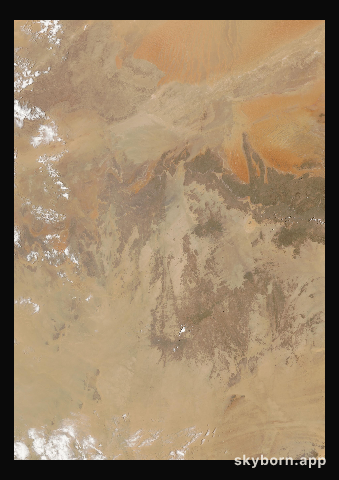 The Earth on 26 July 2013 · Sahara, Algeria