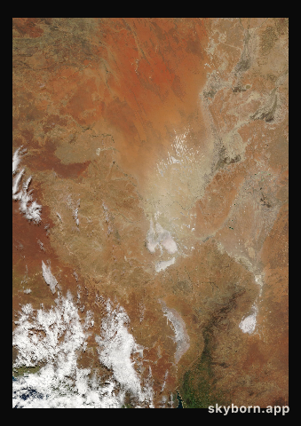 The Earth on 3 September 2013 · Lake Eyre, Australia
