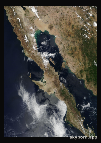 The Earth on 5 September 2013 · Baja California