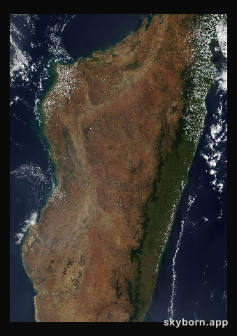 The Earth on 12 September 2013 · Madagascar