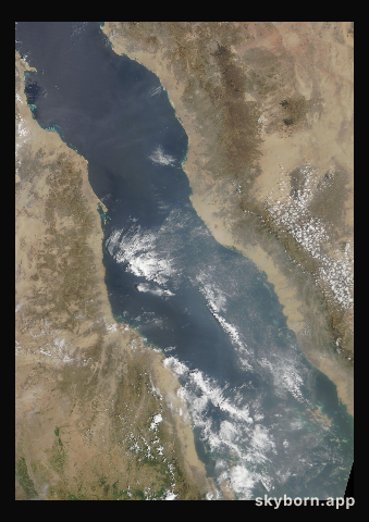 The Earth on 14 September 2013 · Red Sea