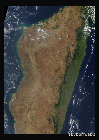 The Earth on 25 September 2013 · Madagascar