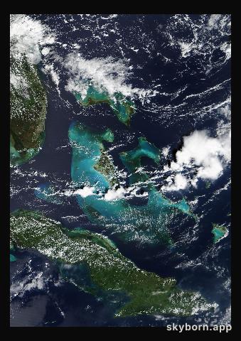 The Earth on 27 September 2013 · Bahamas