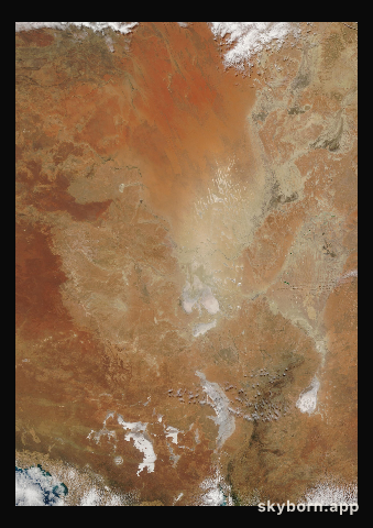 The Earth on 14 October 2013 · Lake Eyre, Australia