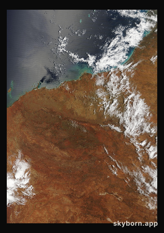 The Earth on 19 October 2013 · Pilbara, Western Australia