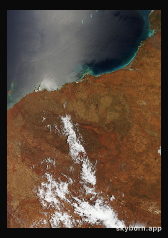 The Earth on 4 November 2013 · Pilbara, Western Australia