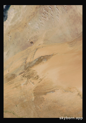 The Earth on 7 November 2013 · Eye of the Sahara, Mauritania