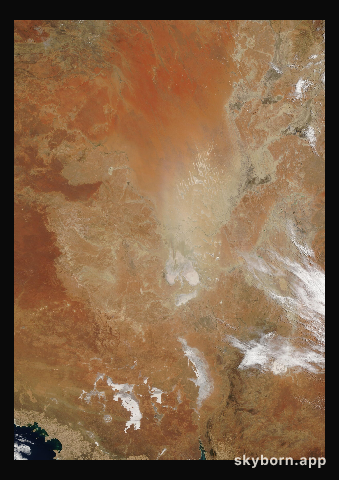 The Earth on 29 November 2013 · Lake Eyre, Australia