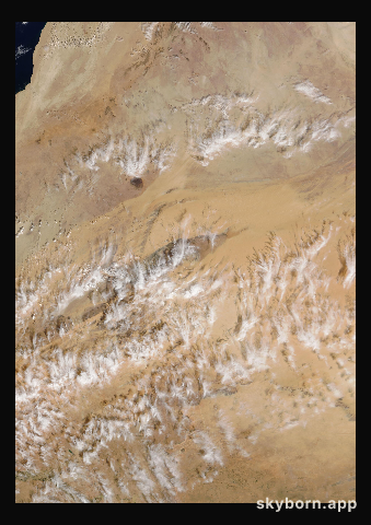 The Earth on 3 December 2013 · Eye of the Sahara, Mauritania