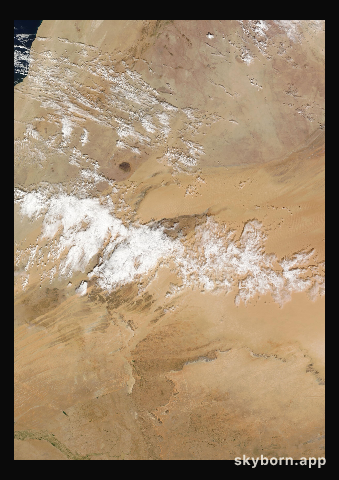 The Earth on 7 December 2013 · Eye of the Sahara, Mauritania