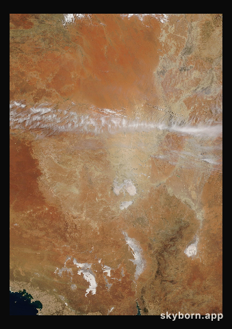 The Earth on 15 December 2013 · Lake Eyre, Australia