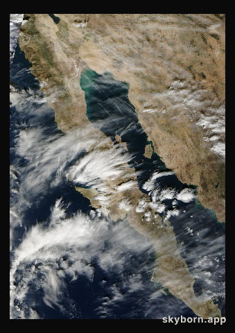 The Earth on 16 December 2013 · Baja California