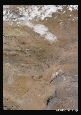 The Earth on 22 December 2013 · Gobi Desert