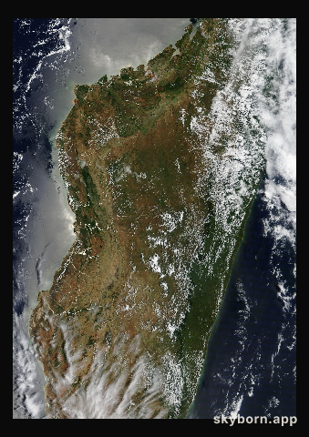 The Earth on 31 December 2013 · Madagascar