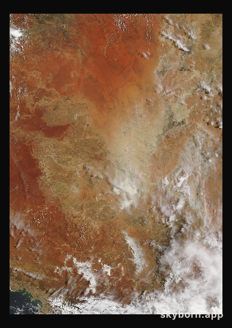 The Earth on 13 February 2014 · Lake Eyre, Australia