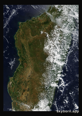 The Earth on 14 March 2014 · Madagascar