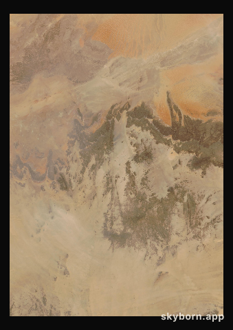 The Earth on 19 March 2014 · Sahara, Algeria