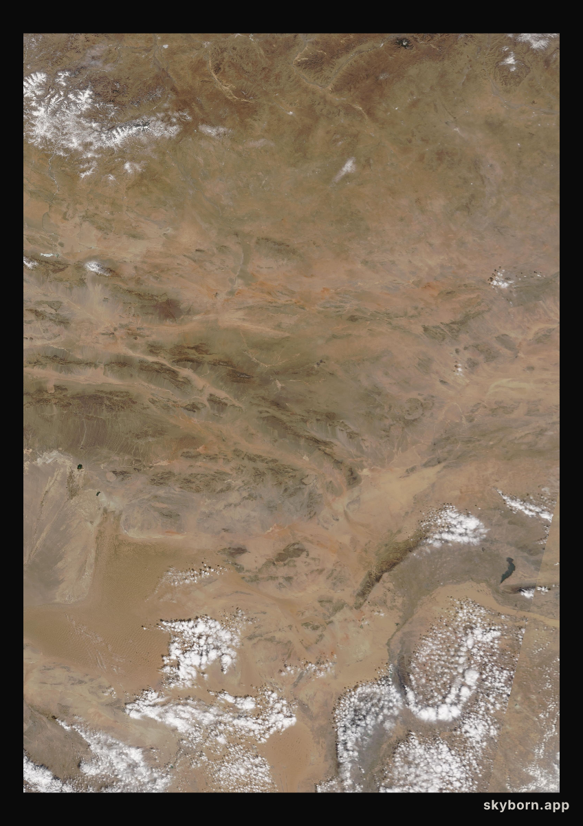 The Earth on 31 March 2014 · Gobi Desert