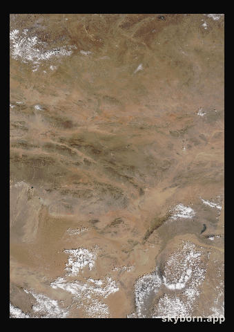 The Earth on 31 March 2014 · Gobi Desert