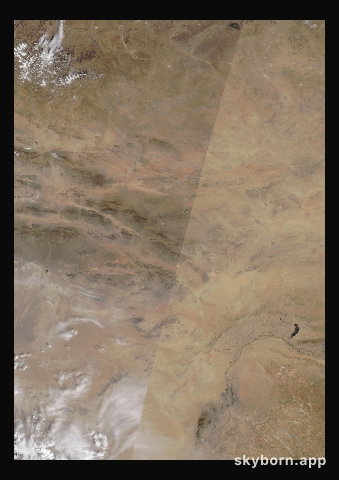 The Earth on 5 April 2014 · Gobi Desert