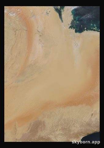 The Earth on 11 April 2014 · Empty Quarter, Arabia