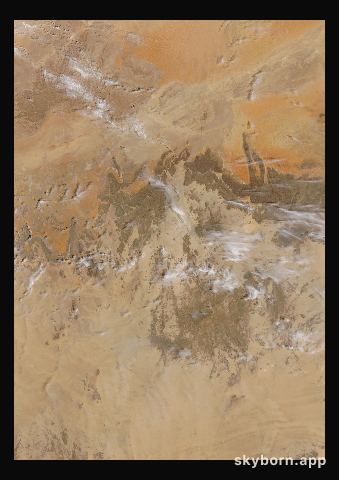The Earth on 13 April 2014 · Sahara, Algeria