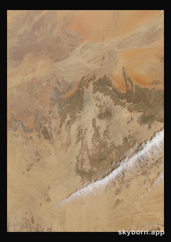 The Earth on 22 April 2014 · Sahara, Algeria