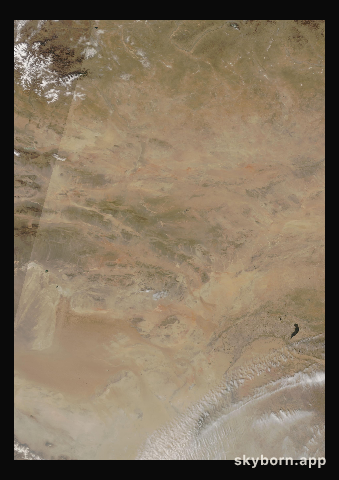 The Earth on 26 April 2014 · Gobi Desert