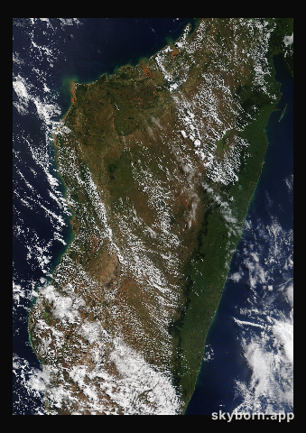 The Earth on 29 April 2014 · Madagascar