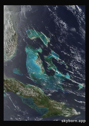 The Earth on 30 April 2014 · Bahamas