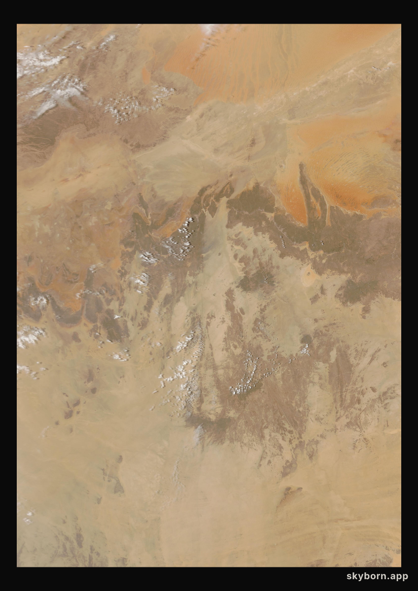 The Earth on 14 May 2014 · Sahara, Algeria