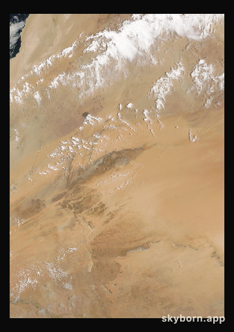 The Earth on 15 June 2014 · Eye of the Sahara, Mauritania