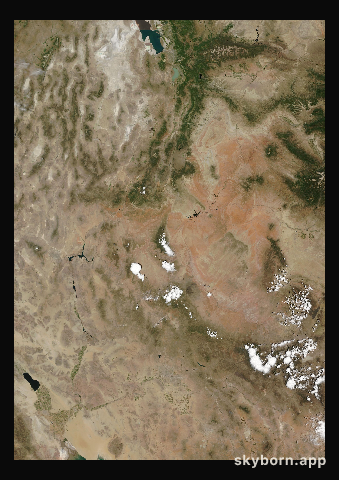 The Earth on 1 July 2014 · Colorado Plateau