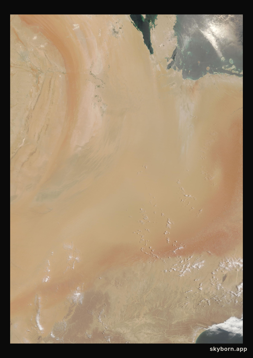 The Earth on 2 July 2014 · Empty Quarter, Arabia