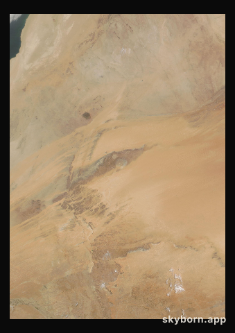 The Earth on 12 July 2014 · Eye of the Sahara, Mauritania