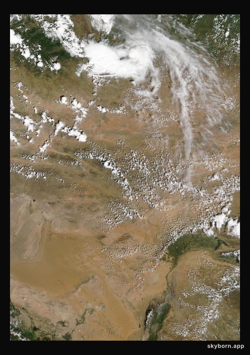 The Earth on 14 July 2014 · Gobi Desert