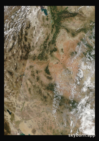 The Earth on 21 July 2014 · Colorado Plateau