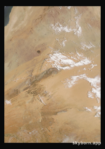 The Earth on 31 July 2014 · Eye of the Sahara, Mauritania