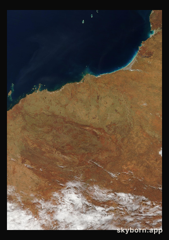 The Earth on 3 September 2014 · Pilbara, Western Australia