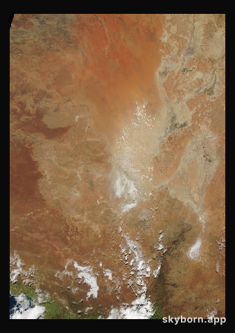 The Earth on 8 September 2014 · Lake Eyre, Australia